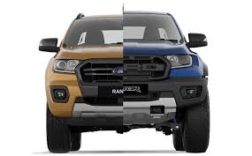 2019 Ford Ranger Lariat Vs 2019 Ford Ranger Raptor Yes I Will Take One Of Each Please Ford Ranger Raptor Ford Ranger Ford Raptor