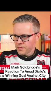 Amad Diallo Winning Goal Reaction