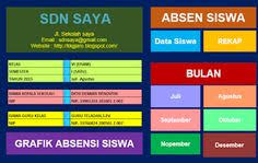 Aplikasi Absen Siswa Gratis Microsoft Excel Microsoft Windows Words