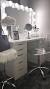 Desk With Mirror And Lights