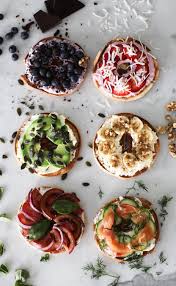 6 Must Try Healthy Bagel Toppings With Cream Cheese Bagel Toppings Healthy Bagel Cafe Food