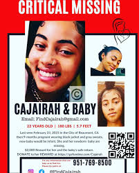 Mother and child are MISSING. Case #2302B-3350 Beaumont Police Department  crimetips@beaumontpd.org Reporting can always be done anonymously  951-769-8500