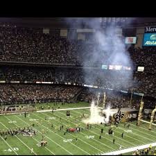 Watch My Saints At The New Orleans Superdome New Orleans Superdome Louisiana Football New Orleans
