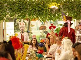 Nervous and always in a hurry. The Alice A Mad Tea Party Postponed Sydney