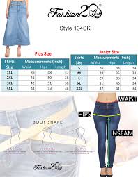 Details About Womens Plus Juniors Size High Rise A Line Long Jeans Maxi Flared Denim Skirt
