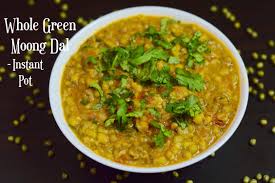 Instant Pot Whole Green Moong Dal Green Lentils Curry Hesarukalu Palya Recipe Curry Recipes Curry Recipes Indian Vegetarian Instant Pot