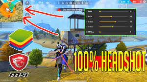 Aimbot 2 The Best Settings Sensi For 100 Headshot Bluestacks Msi Free Fire Emulator Pc Fotografias De Rosto Youtube Free