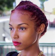 Goddess braids + tiny cornrows + parting your hair in the shape of a star = this dope look. 55 Of The Most Stunning Styles Of The Goddess Braid