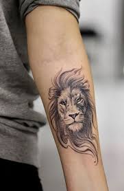 Lion face with constellation tattoo on leg. 20 Fierce Lion Tattoos For Men In 2021 The Trend Spotter