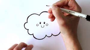Download clouds cartoon stock photos. How To Draw A Cartoon Cloud Youtube