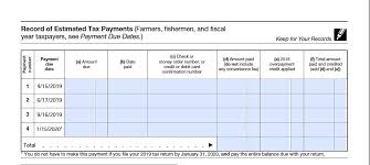 What Is Irs Form 1040 Es Guide To Estimated Income Tax Bench Accounting
