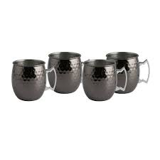 Black ops cold war shared the details of its upcoming zombies mode with a first look trailer. 20oz 4pk Stainless Steel Moscow Mule Mugs Black Cambridge Silversmiths Target