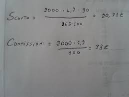Lo sconto delle cambiali premette la necessità che l'imprenditore abbia ottenuto dalla banca un fido, ovvero una linea di castelletto da alimentare proprio attraverso la presentazione di tali titoli. Sconto Di Una Cambiale In Partita Doppia Esercizio Svolto Infonotizia It