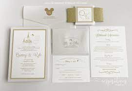 Elegant Disney Wedding Invitations Fairy Tale Wedding Etsy In 2022 Disney Wedding Invitations Wedding Invitations Elegant Disney Wedding