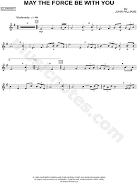 Pdf (digital sheet music to download and print), interactive sheet music (for online playing, transposition and printing), midi and mp3 audio files (including mp3 music accompaniment tracks to play along)* once you buy or access this item as a member. May The Force Be With You Clarinet From Star Wars Sheet Music Clarinet Solo In E Minor Download Print Sku Mn0103604