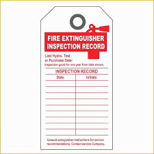 Why do portable fire extinguishers (pfe) need tags? Fire Extinguisher Inspector Cv June 2021