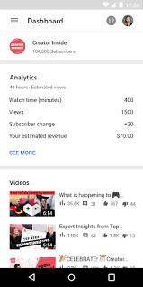 Instalar youtube studio en tu teléfono inteligente, necesitarás descargar esta apk de android . Download Youtube Creator Studio For Android 5 1 1