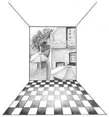 So in today's lesson, we are going to go through step by step how to draw a room in perspective. Perspective Drawing Lessons From Unit 4 Of The Complete Drawing Certificate Course