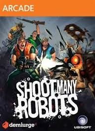 Shoot Many Robots Digital Download For Free For Xbox Live Gold Members Free Games Gaming Pc Game Codes