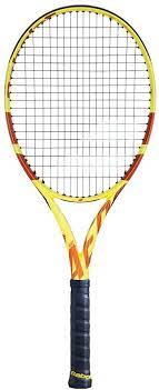 Babolat /ˈbɑːboʊlɑː/ is a french tennis, badminton, and squash equipment company, headquartered in lyon, best known for its strings and tennis racquets which are used by professional and recreational. Amazon Com Babolat Pure Aero Roland Garros Tennis Racquet 4 1 2 Grip Sports Outdoors