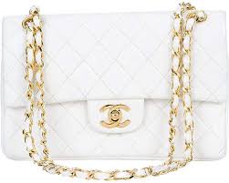 One Kings Lane Vintage Chanel White Double Flap Bag Vintage Lux Chanel Handbags Chanel Flap Bag