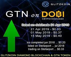 Glitzkoin Gtn Trading On Dobitrade Get With Btc Eth Usdt Sales And Marketing Emerging Technology Business Growth