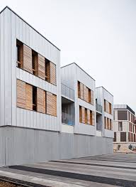 56 Logements Sociaux Fabienne Gerin Jean Architectes Logement Social Logement Logements Collectifs