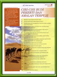 Sikap dan perilaku yang menunjukkan kepercayaan pada tuhan. Amalan Budi Bahasa Shefalitayal