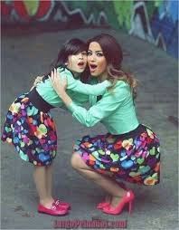 Madre E Hija Black Girls Baby Mama Photo Shoot On Stylevore