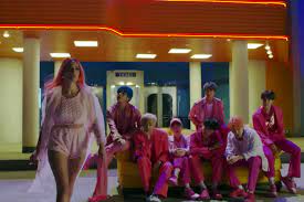 Halsey is the first foreign artist to get a feature in the music video of bts. Watch Bts And Halsey Go To The Movies In Boy With Luv Teaser Rolling Stone