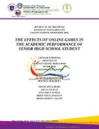 The questions are hard as well and there are not enough examples provided. The Effects Of Online Blended Learning On The Academic Performance Of Senior High School Student Athletes Of Uph Molino Docsity
