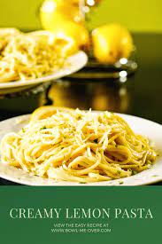 Creamy Lemon Garlic Pasta Recipe Lemon Pasta Lemon Garlic Pasta Lemon Spaghetti