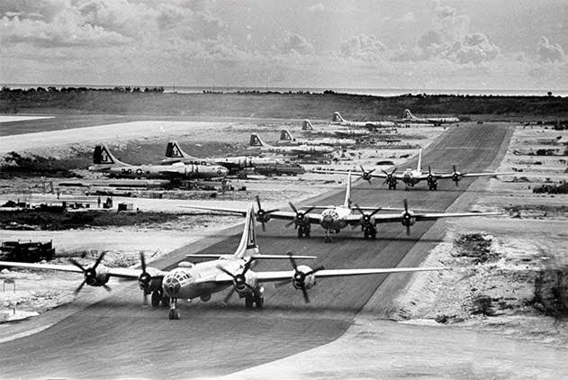 Image result for B-29s in the marianas 1944"
