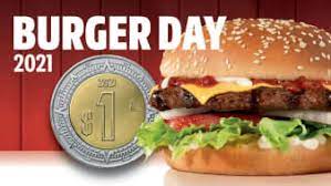 La cadena de restaurantes carl's jr celebrará el día internacional de la hamburguesa con una oferta en la que ofrece una famous star con queso a tan. G8qgzgfviqvx3m