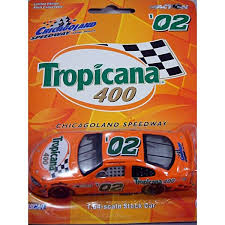 We have the official nascar diecast as well as display cases and get all the very best nascar diecasts you will find online at nascar shop. Action Racing Collectibles 2002 Tropicana 400 Event Car Global Diecast Direct