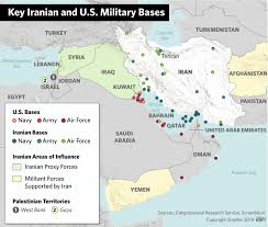 Igbere tv had reported that president trump claimed the us army has targeted 52 iranian sites, while iran said it had identified 35 targets for retaliatory strikes. Marking Key Military Positions In A Potential U S Iran Conflict