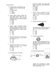 Luas permukaan tabung tersebut adalah 14 cm 21 cm. Soal Matematiaka Bangun Ruang