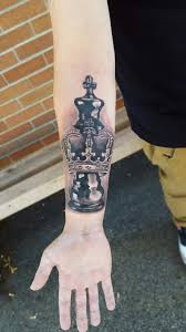 Just one of millions of high quality products available. Crown Chess Piece Chess Piece Tattoo Chess Tattoo Pieces Tattoo