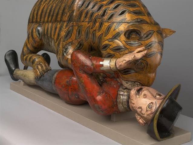 Tipu Sultan's hunting cheetah from 1799