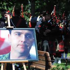 Stories flow at memorial for Colonel Geoff Parker