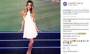 Si tratta del centrocampista bosniaco miralem pjanic. Giorgia Rossi Si Racconta Dai Mondiali A Pressing E Quel Gossip Su Pjanic Ilbianconero Com