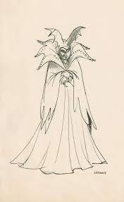 Walt Disney Presents Pre Production Artwork Of Maleficent For Sleeping Beauty Anime Superhero News The images were included on a fashion oriented blog that's tied in with the film. walt disney presents pre production