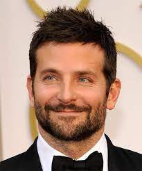 Bradley Cooper Hairstyle Short Straight Casual Dark Brunette Bradley Cooper Hair Bradley Cooper Haircut Mens Hairstyles