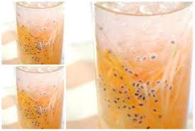 Jadi ladang cuan, berikut beberapa ide resep es yang bisa kamu buat. Resep Es Blewah Serut Selasih Dan Jeruk Nipis