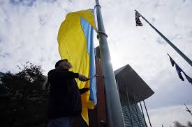 Americans moved by speech from Ukrainian