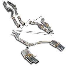 Supersprint Full Exhaust For Audi A4 S4 B8 Quattro Street Performance Pack