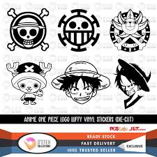 Browse and download hd one piece logo png images with transparent background for free. Ready Stock One Piece Anime Logo Luffy Vinyl Decal Sticker Shopee Malaysia