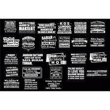 Lucu dan konyol tapi juga romantis & puitis. Cutting Sticker Lucu Untuk Kaca Mobil Kata Lucu Buat Di Mobil Truck Pick Up Bus Angkot Dll Shopee Indonesia