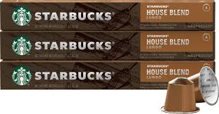 Starbucks Nespresso House Blend Coffee Pods 30 Pack 110480 Best Buy
