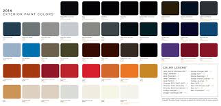 2016 Jeep Color Chart Car Magazine